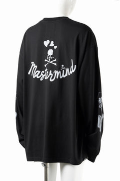 画像をギャラリービューアに読み込む, MASTERMIND WORLD x BETTY BOOP™︎ L/S TEE / BOXY FIT (MONOCHROME)
