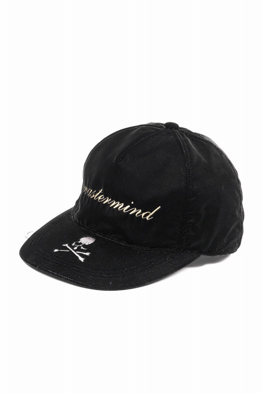 mastermind JAPAN VELOUR CAP (BLACK)の商品ページ | マスターマインド