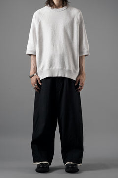 画像をギャラリービューアに読み込む, N/07 exclusive RAGLAN SHORT SLEEVE TOPS / US DRY TERRY (OATMEAL)