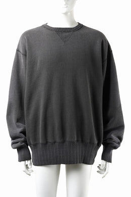 FULLCOUNT x N/07 exclusive Double V Set In Sleeve / Dyed Mother Cotton (Ink Black)