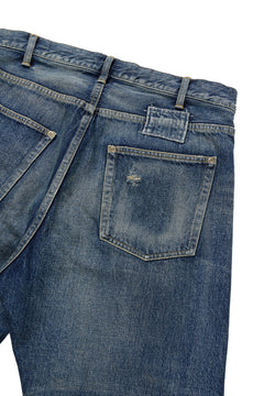 Load image into Gallery viewer, MADNESS AGING DENIM PANTS . M2 REGULAR (INDIGO)