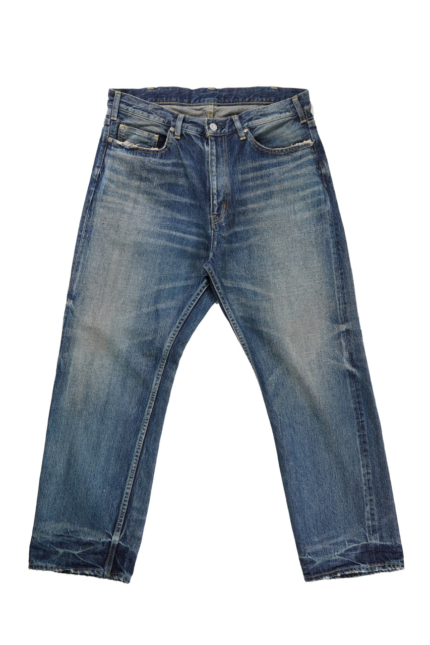 Load image into Gallery viewer, MADNESS AGING DENIM PANTS . M2 REGULAR (INDIGO)