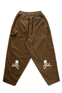 mastermind JAPAN WIDE CORDUROY PAINTER PANTS (CAMEL)