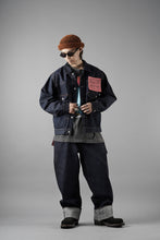 画像をギャラリービューアに読み込む, FULLCOUNT x POP TRADING COMPANY Drs Denim Pants / 13.7oz Zimbabwe Selvedge Denim (INDIGO BLUE)