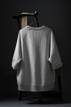 画像をギャラリービューアに読み込む, N/07 exclusive RAGLAN SHORT SLEEVE TOPS / US DRY TERRY (OATMEAL)