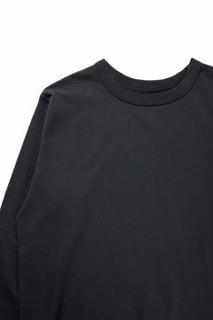 Load image into Gallery viewer, FULLCOUNT FLAT SEAM HEAVY WEIGHT LONG SLEEVE T SHIRT / ORIGINAL 30/2 TIGHT TENSION JERSEY (INK BLACK)