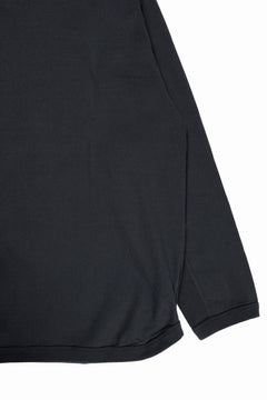 Load image into Gallery viewer, FULLCOUNT FLAT SEAM HEAVY WEIGHT LONG SLEEVE T SHIRT / ORIGINAL 30/2 TIGHT TENSION JERSEY (INK BLACK)