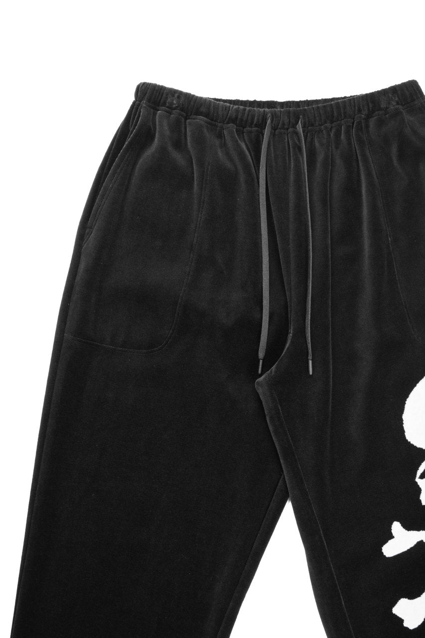 画像をギャラリービューアに読み込む, MASTERMIND WORLD VELOUR PANTS (BLACK)