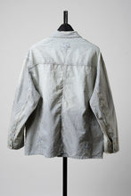 Load image into Gallery viewer, MADNESS RAILROAD HICKORY STRIPE WORK JACKET (INDIGO x WHITE)