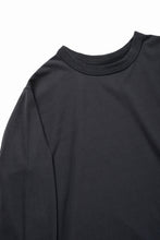 Load image into Gallery viewer, FULLCOUNT FLAT SEAM HEAVY WEIGHT LONG SLEEVE T SHIRT / ORIGINAL 30/2 TIGHT TENSION JERSEY (INK BLACK)