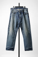 MADNESS AGING DENIM PANTS . M2 REGULAR (INDIGO)