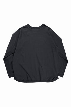Load image into Gallery viewer, FULLCOUNT FLAT SEAM HEAVY WEIGHT LONG SLEEVE T SHIRT / ORIGINAL 30/2 TIGHT TENSION JERSEY (INK BLACK)