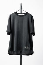 画像をギャラリービューアに読み込む, beauty:beast Suedy S/S TEE (BLACK)