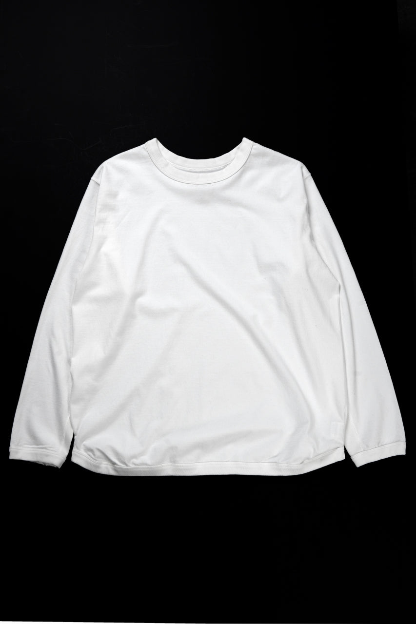 画像をギャラリービューアに読み込む, FULLCOUNT FLAT SEAM HEAVY WEIGHT LONG SLEEVE T SHIRT / ORIGINAL 30/2 TIGHT TENSION JERSEY (WHITE)