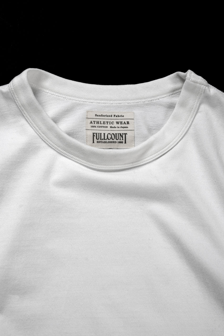 画像をギャラリービューアに読み込む, FULLCOUNT FLAT SEAM HEAVY WEIGHT LONG SLEEVE T SHIRT / ORIGINAL 30/2 TIGHT TENSION JERSEY (WHITE)
