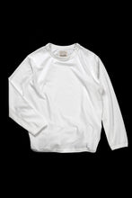 画像をギャラリービューアに読み込む, FULLCOUNT FLAT SEAM HEAVY WEIGHT LONG SLEEVE T SHIRT / ORIGINAL 30/2 TIGHT TENSION JERSEY (WHITE)