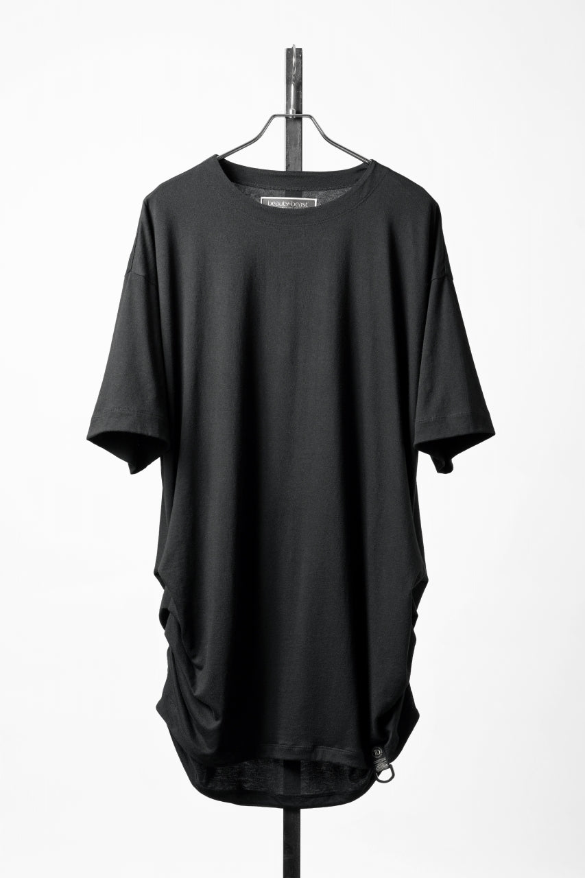 画像をギャラリービューアに読み込む, beauty:beast Crew Neck Long  S/S TEE (BLACK)
