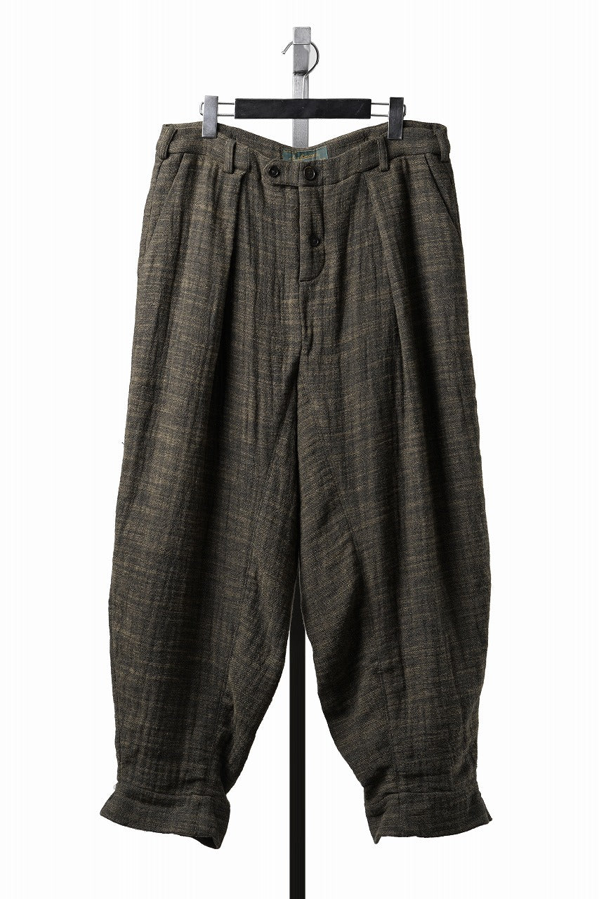 画像をギャラリービューアに読み込む, Aleksandr Manamis exclusive HECTOR ROUGH WINTER PANT (BROWN/GREY)