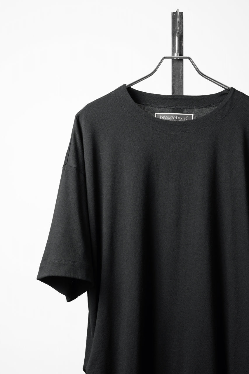 画像をギャラリービューアに読み込む, beauty:beast Crew Neck Long  S/S TEE (BLACK)