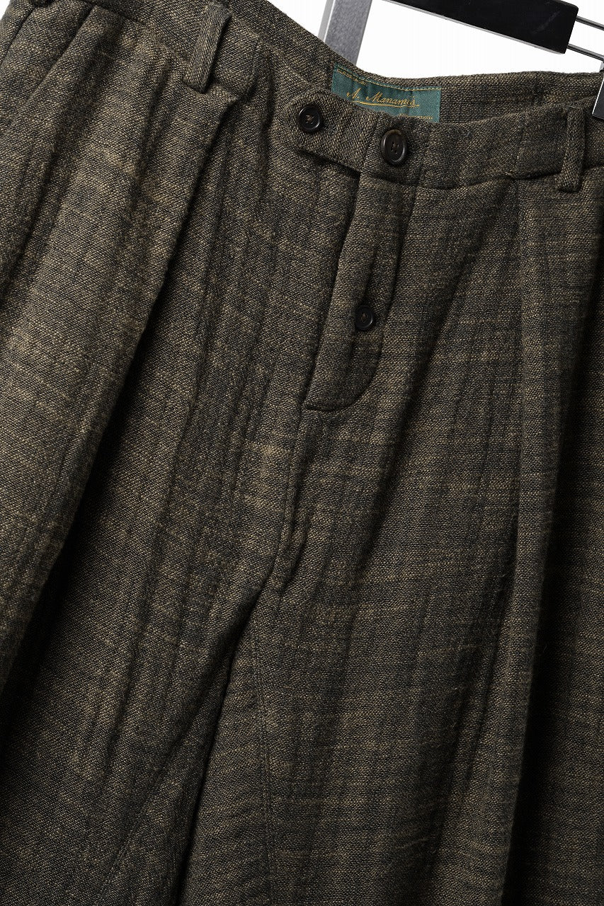 画像をギャラリービューアに読み込む, Aleksandr Manamis exclusive HECTOR ROUGH WINTER PANT (BROWN/GREY)