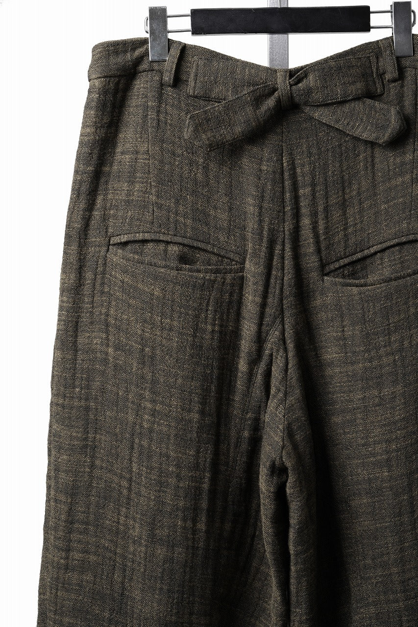 画像をギャラリービューアに読み込む, Aleksandr Manamis exclusive HECTOR ROUGH WINTER PANT (BROWN/GREY)