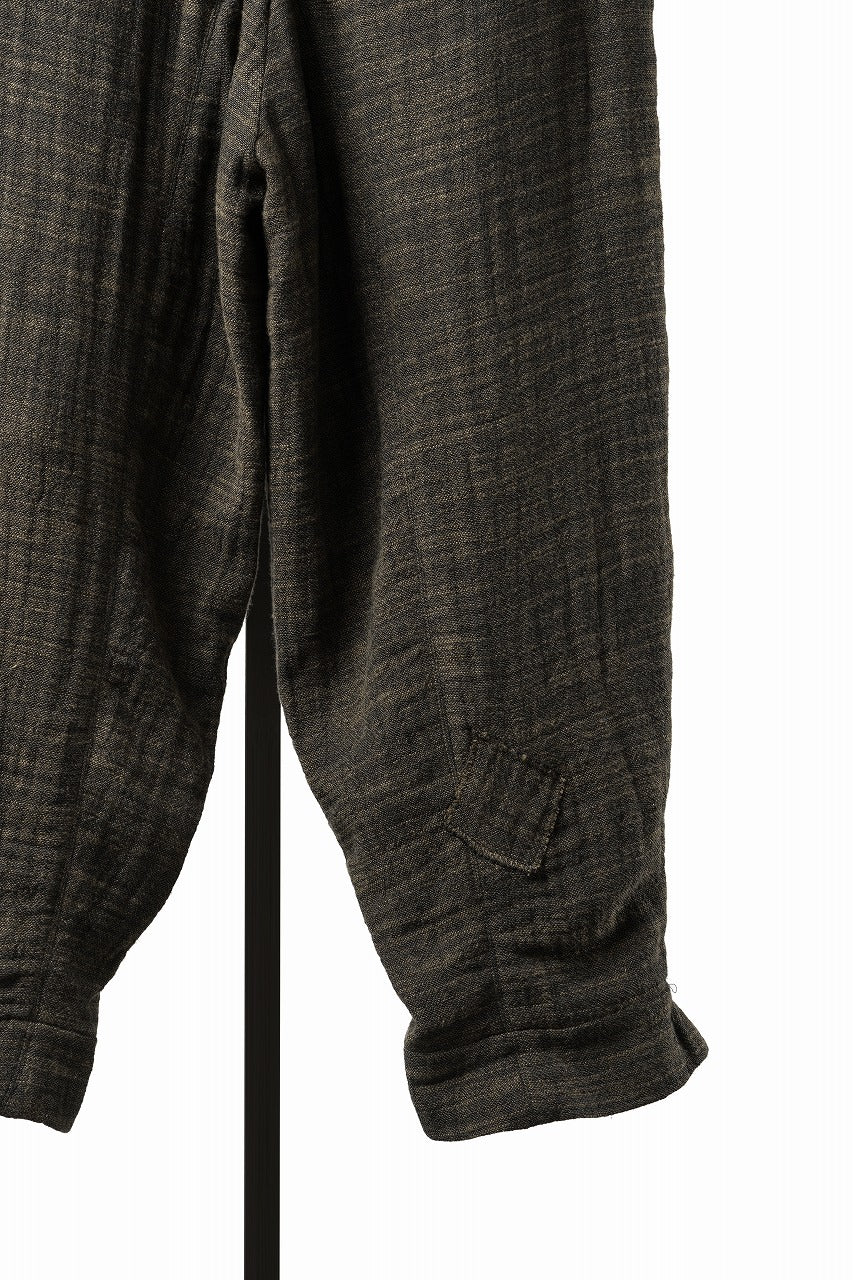 画像をギャラリービューアに読み込む, Aleksandr Manamis exclusive HECTOR ROUGH WINTER PANT (BROWN/GREY)