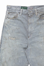 Load image into Gallery viewer, FULLCOUNT x N/07 x LOOM exclusive WIDE TAPERED DENIM PANTS / 11.5oz ZIMBABWE DENIM (INDIGO BLUE / ONE WASHED)
