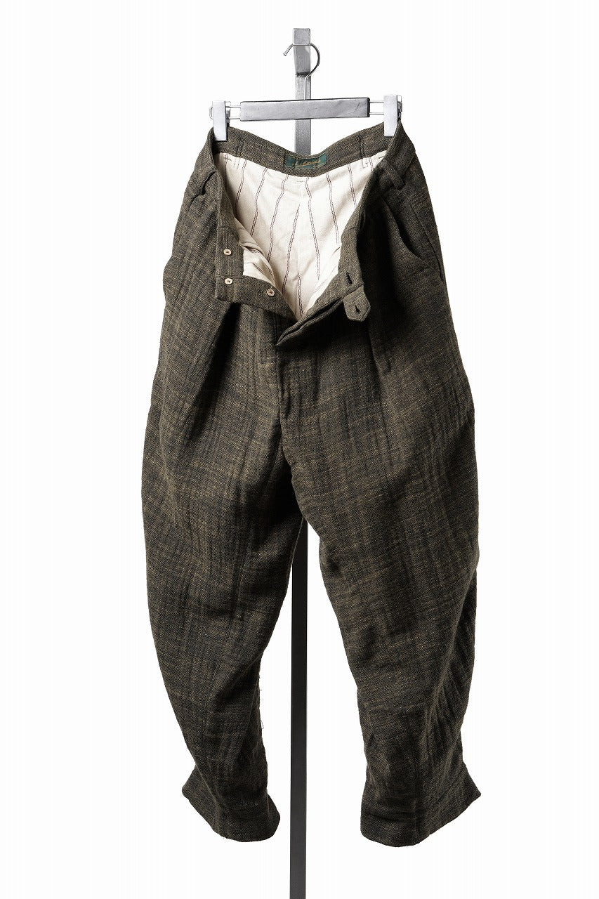 画像をギャラリービューアに読み込む, Aleksandr Manamis exclusive HECTOR ROUGH WINTER PANT (BROWN/GREY)