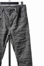 画像をギャラリービューアに読み込む, daub REGULAR FIT JEANS / METALLIC STRETCH COTTON (COLD DYED GREY)