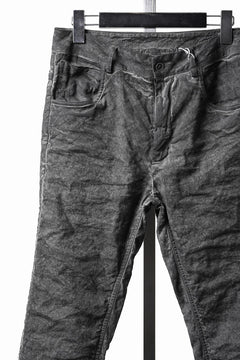 画像をギャラリービューアに読み込む, daub REGULAR FIT JEANS / METALLIC STRETCH COTTON (COLD DYED GREY)