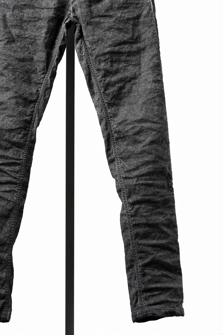 画像をギャラリービューアに読み込む, daub REGULAR FIT JEANS / METALLIC STRETCH COTTON (COLD DYED GREY)