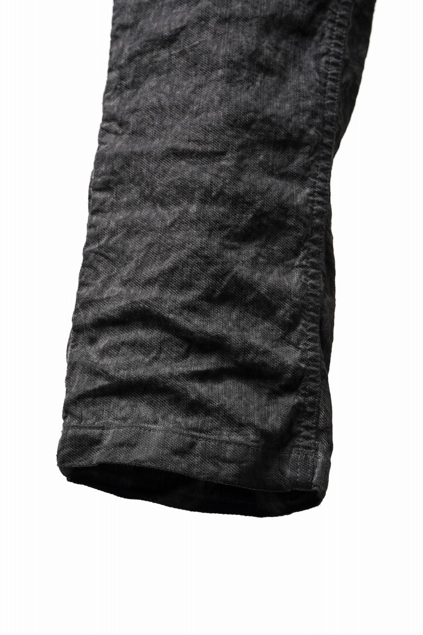 画像をギャラリービューアに読み込む, daub REGULAR FIT JEANS / METALLIC STRETCH COTTON (COLD DYED GREY)