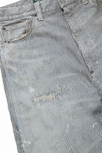 Load image into Gallery viewer, FULLCOUNT x N/07 x LOOM exclusive WIDE TAPERED DENIM PANTS / 11.5oz ZIMBABWE DENIM (INDIGO BLUE / ONE WASHED)