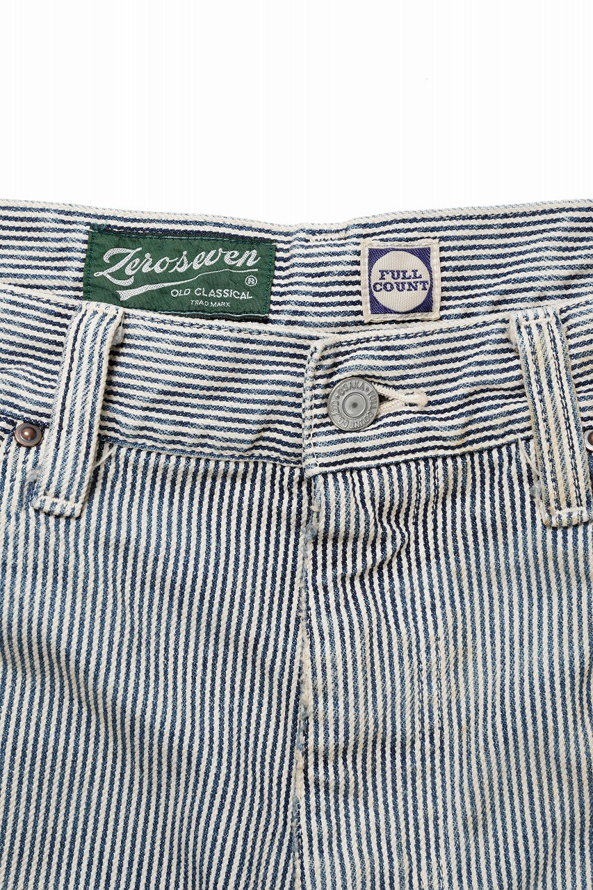 FULLCOUNT x N/07 x LOOM exclusive WIDE TAPERED DENIM PANTS / 11.5oz ZIMBABWE DENIM (INDIGO BLUE / ONE WASHED)