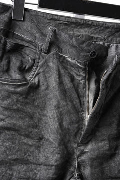 画像をギャラリービューアに読み込む, daub REGULAR FIT JEANS / METALLIC STRETCH COTTON (COLD DYED GREY)