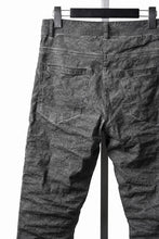 画像をギャラリービューアに読み込む, daub REGULAR FIT JEANS / METALLIC STRETCH COTTON (COLD DYED GREY)