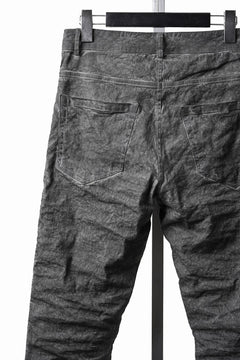 画像をギャラリービューアに読み込む, daub REGULAR FIT JEANS / METALLIC STRETCH COTTON (COLD DYED GREY)