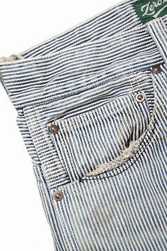 Load image into Gallery viewer, FULLCOUNT x N/07 x LOOM exclusive WIDE TAPERED DENIM PANTS / 11.5oz ZIMBABWE DENIM (INDIGO BLUE / ONE WASHED)