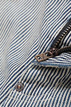 Load image into Gallery viewer, FULLCOUNT x N/07 x LOOM exclusive WIDE TAPERED DENIM PANTS / 11.5oz ZIMBABWE DENIM (INDIGO BLUE / ONE WASHED)