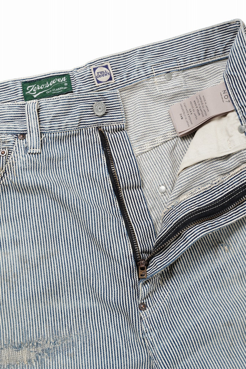 FULLCOUNT x N/07 x LOOM exclusive WIDE TAPERED DENIM PANTS / 11.5oz ZIMBABWE DENIM (INDIGO BLUE / ONE WASHED)