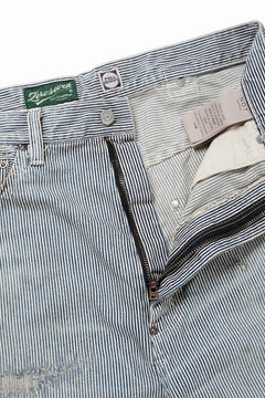Load image into Gallery viewer, FULLCOUNT x N/07 x LOOM exclusive WIDE TAPERED DENIM PANTS / 11.5oz ZIMBABWE DENIM (INDIGO BLUE / ONE WASHED)