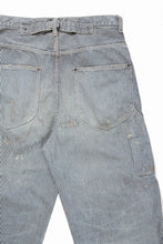 Load image into Gallery viewer, FULLCOUNT x N/07 x LOOM exclusive WIDE TAPERED DENIM PANTS / 11.5oz ZIMBABWE DENIM (INDIGO BLUE / ONE WASHED)