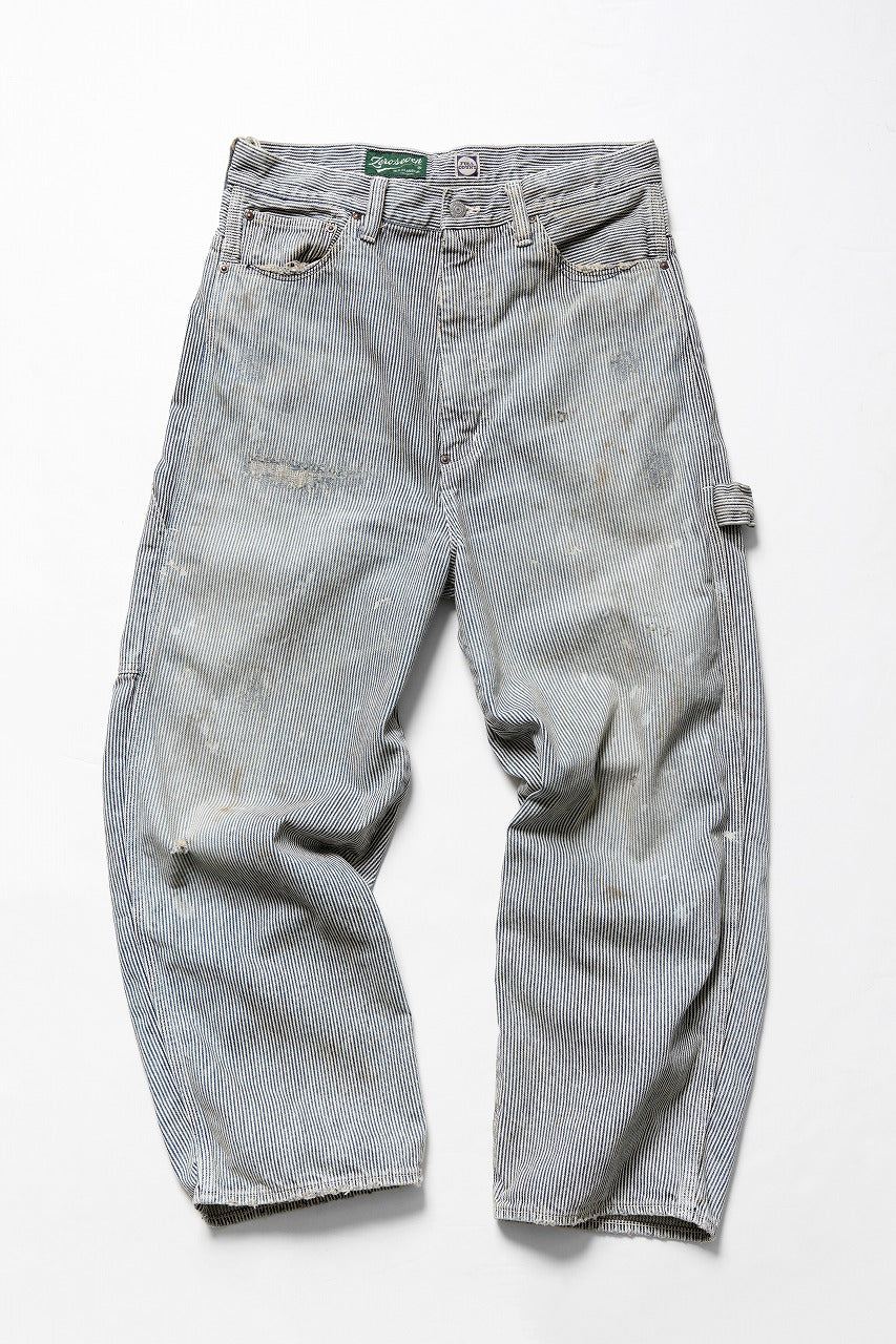 Load image into Gallery viewer, FULLCOUNT x N/07 x LOOM exclusive WIDE TAPERED DENIM PANTS / 11.5oz ZIMBABWE DENIM (INDIGO BLUE / ONE WASHED)