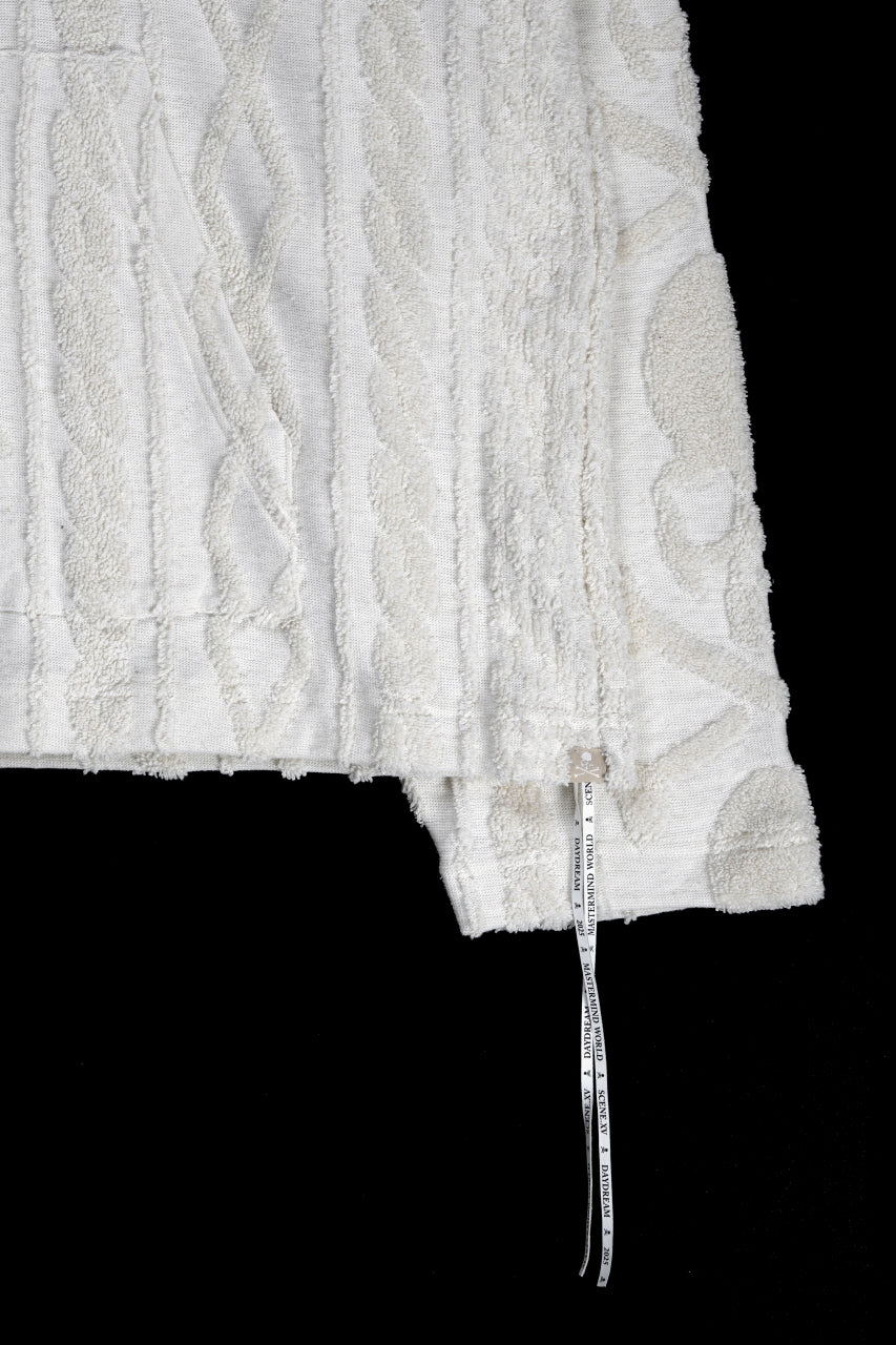 MASTERMIND WORLD OG ARAN HOODIE (IVORY)