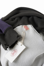 画像をギャラリービューアに読み込む, FULLCOUNT FADING DOUBLE FACE SWEAT HOODIE (EGG PLANT x BLACK)