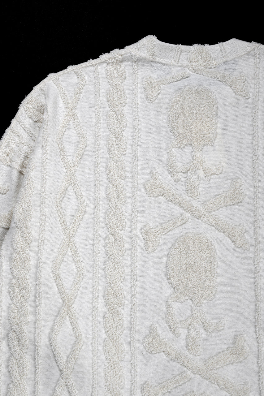 MASTERMIND WORLD OG ARAN SWEAT SHIRT (IVORY)