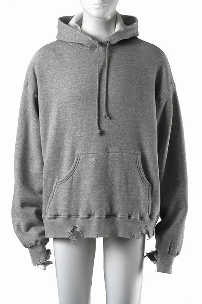 FULLCOUNT FADING DOUBLE FACE SWEAT HOODIE (GRAY)