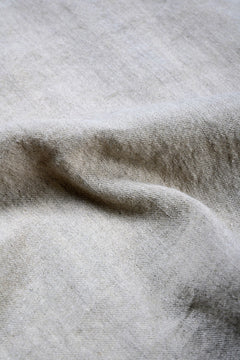 画像をギャラリービューアに読み込む, A TENTATIVE ATELIER Abel G. PIPING POCKET WORKER SHIRT (DIRTY WHITE)