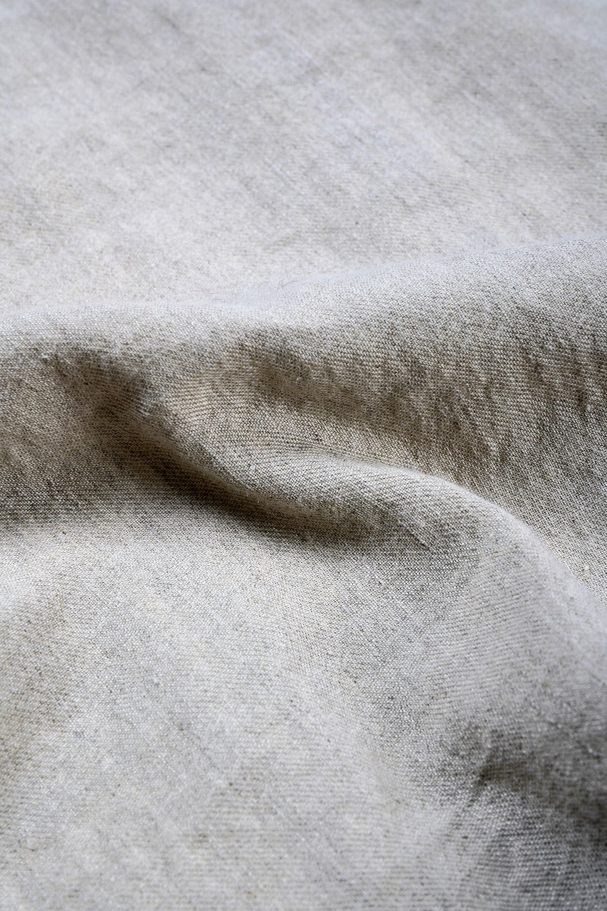 画像をギャラリービューアに読み込む, A TENTATIVE ATELIER Abel G. PIPING POCKET WORKER SHIRT (DIRTY WHITE)