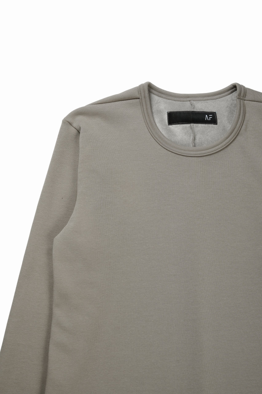 Load image into Gallery viewer, A.F ARTEFACT BOMBER HEAT® SOLID LS TOPS (LIGHT GREY)